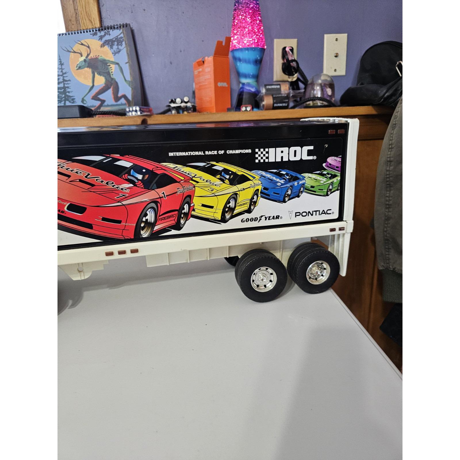 VTG Buddy L Big Bruiser Hauler Semi + Trailer Kenworth IROC Good