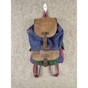 Vintage Arizona Color Block Backpack Retro Gadget Atlas Backpack – Mokuyobi main image 3