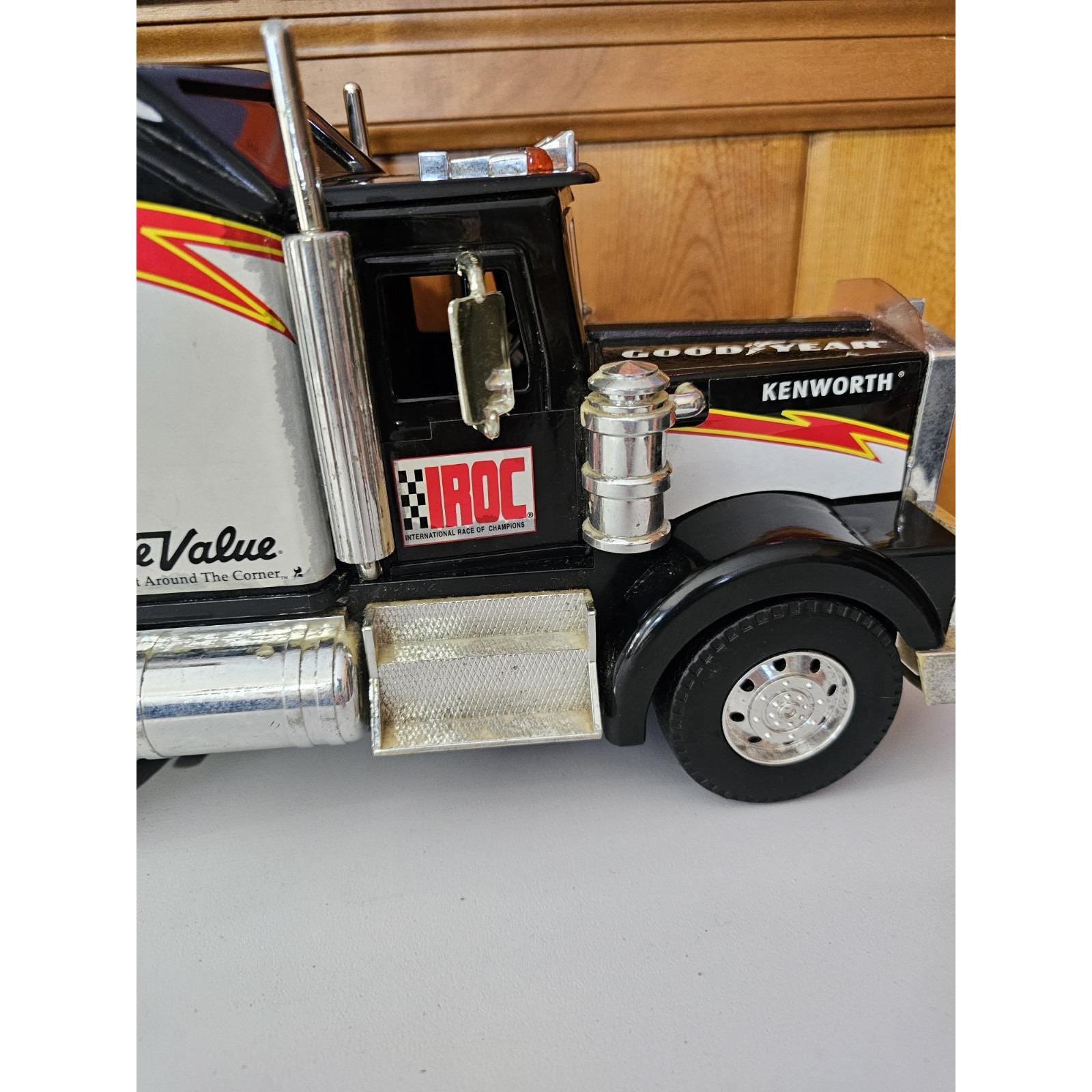 VTG Buddy L Big Bruiser Hauler Semi + Trailer Kenworth IROC Good