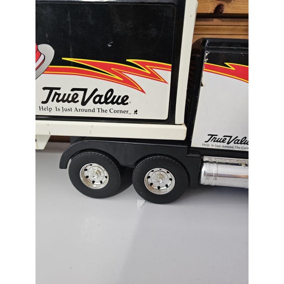 VTG Buddy L Big Bruiser Hauler Semi + Trailer Kenworth IROC Good