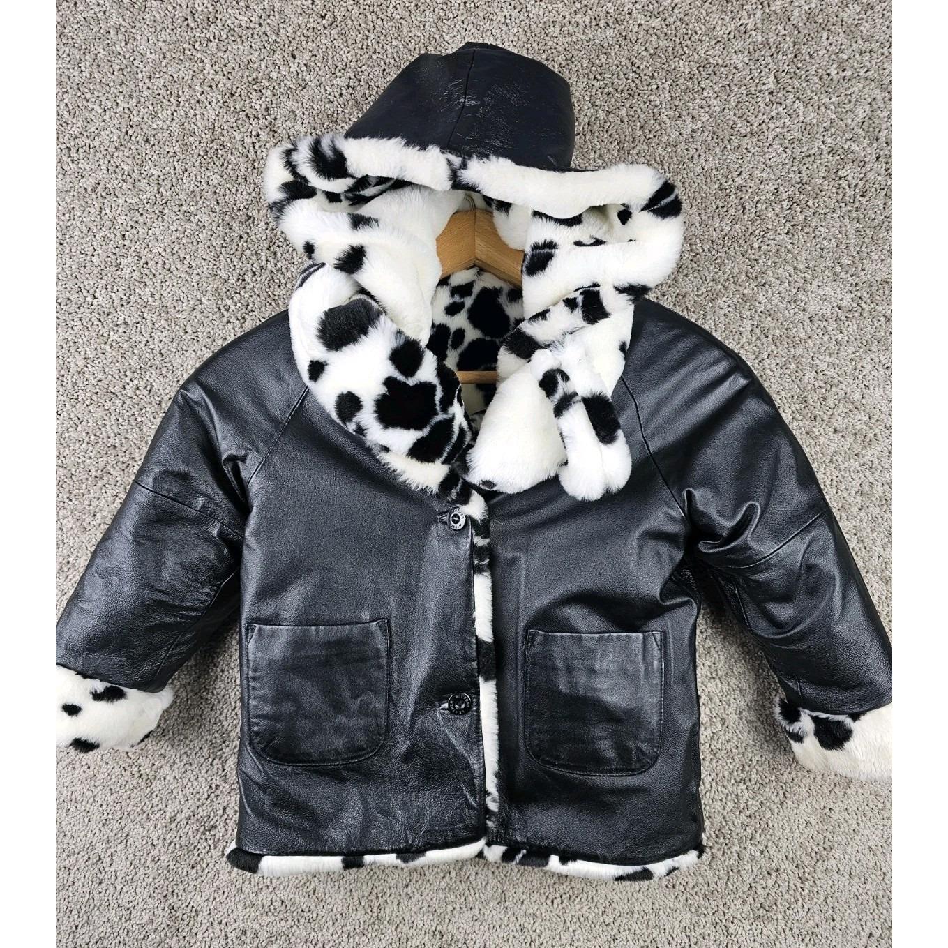 Dalmatian Faux Fur Coat - Etsy