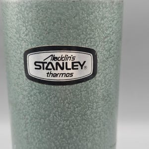 Vintage Aladdin Stanley A-944DH Quart Stainless Thermos USA 14" Handle image 2
