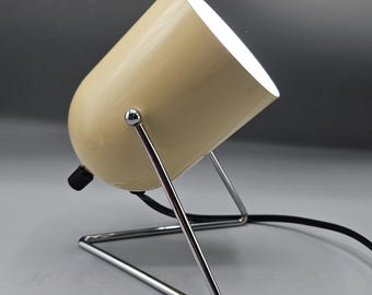 Lampa stołowa z reflektorem w stylu vintage z lat 70., lampa biurkowa w stylu mid-century modern w stylu industrialnym
