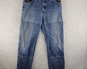 Dickies Double Knee Denim Blue Jeans Carpenter Workwear Pants Size 36x34 (33)