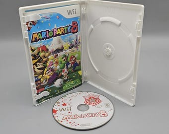 Mario Party 8 (Nintendo Wii, 2006) by Nintendo, Complete W/Manual CIB Tested!