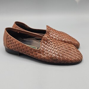 Cole Haan Men\'s Leather Woven Loafers Size 9 B s-l1200.jpg main image 3