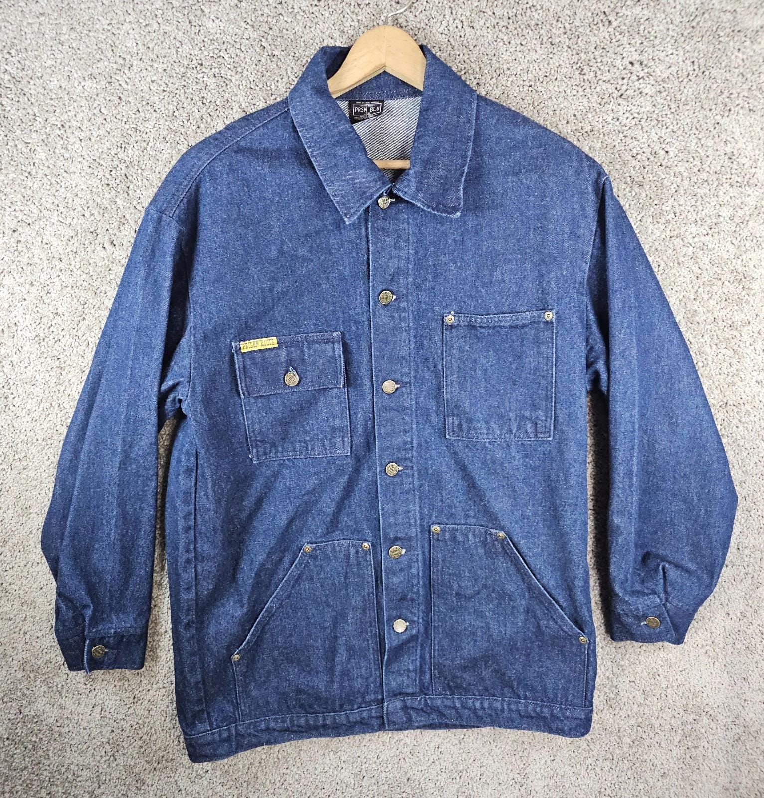 Denim Prison Jacket - Etsy Denim Prison Jacket - Etsy