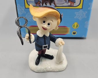 Vintage Enesco Rudolph And The Island Hermey The Dentist Mini Figurine 725056