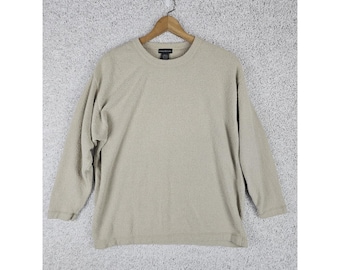 Vintage Banana Republic Textured Plush Sweater Mens Medium Made Australia