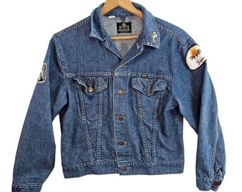 Rare Vintage 1950s/60s Wrangler Blue Bell Denim Jean Jacket