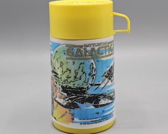 Vintage Aladdin Battlestar Galactica Thermos With Cup