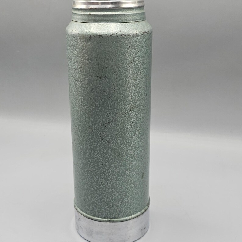 Vintage Aladdin Stanley A-944DH Quart Stainless Thermos USA 14" Handle image 6