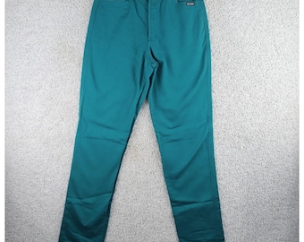 Vtg Rockies Rocky Mountain Greenish Blue Jeans Sz 29/9 28x36.5 Western Cowgirl