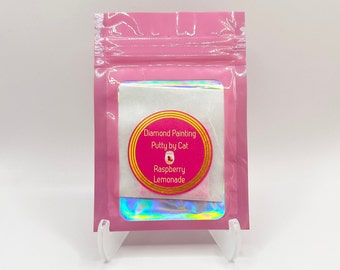 Raspberry Lemonade Diamond Painting Putty | Scented Diamond Painting Putty