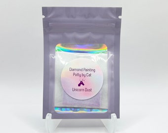 Unicorn Dust Diamond Painting Putty | Scented Diamond Painting Putty