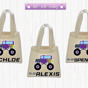 Monster Truck Favor bags, Monster Truck Party Favor Bags, Monster Truck Party Favors, Monster Truck Gift Bags, Monster Truck Party