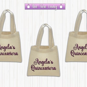 Quinceañera Favors , Quinceañera Bags, Quince Party Favor, Mis Quince, 15th Birthday Party, Sweet 16 Favor, Quinceañera Custom, Mi Quince