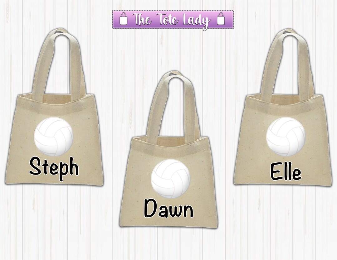 Volleyball Treat Bags, Volleyball Party, Volleyball Bag, Volleyball