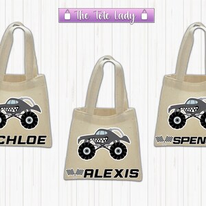 Monster Truck Favor bags, Monster Truck Party Favor Bags, Monster Truck Party Favors, Monster Truck Gift Bags, Monster Truck Party
