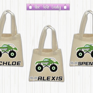 Monster Truck Favor bags, Monster Truck Party Favor Bags, Monster Truck Party Favors, Monster Truck Gift Bags, Monster Truck Party