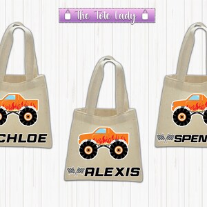 Monster Truck Favor bags, Monster Truck Party Favor Bags, Monster Truck Party Favors, Monster Truck Gift Bags, Monster Truck Party