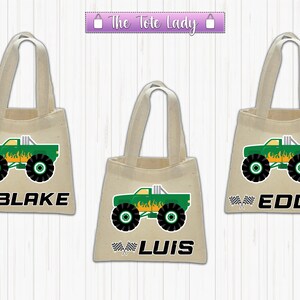 Monster Truck Favor bags, Monster Truck Party Favor Bags, Monster Truck Party Favors, Monster Truck Gift Bags, Monster Truck Party