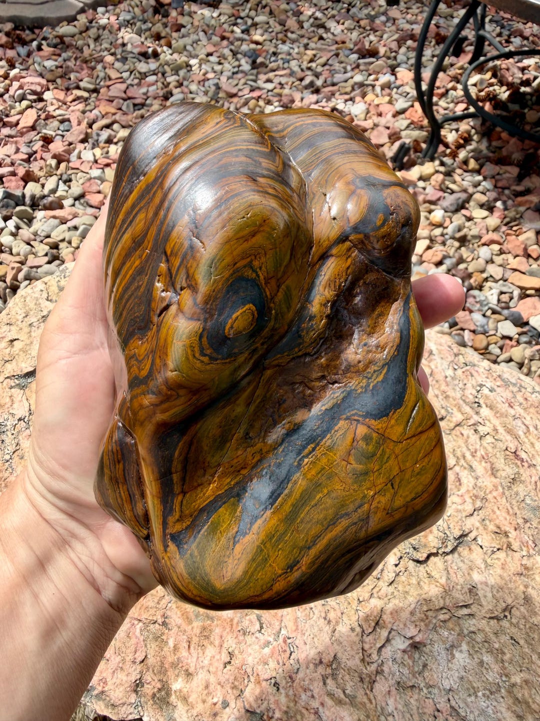 Wyoming Banded Iron/genesis Stone 6 Lbs 2.5 Oz - Etsy