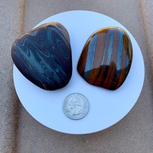 Wyoming Banded Iron/Genesis Stones, Polished and Rough