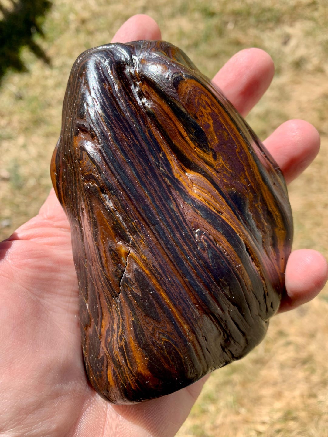 Wyoming Banded Iron/genesis Stone - Etsy
