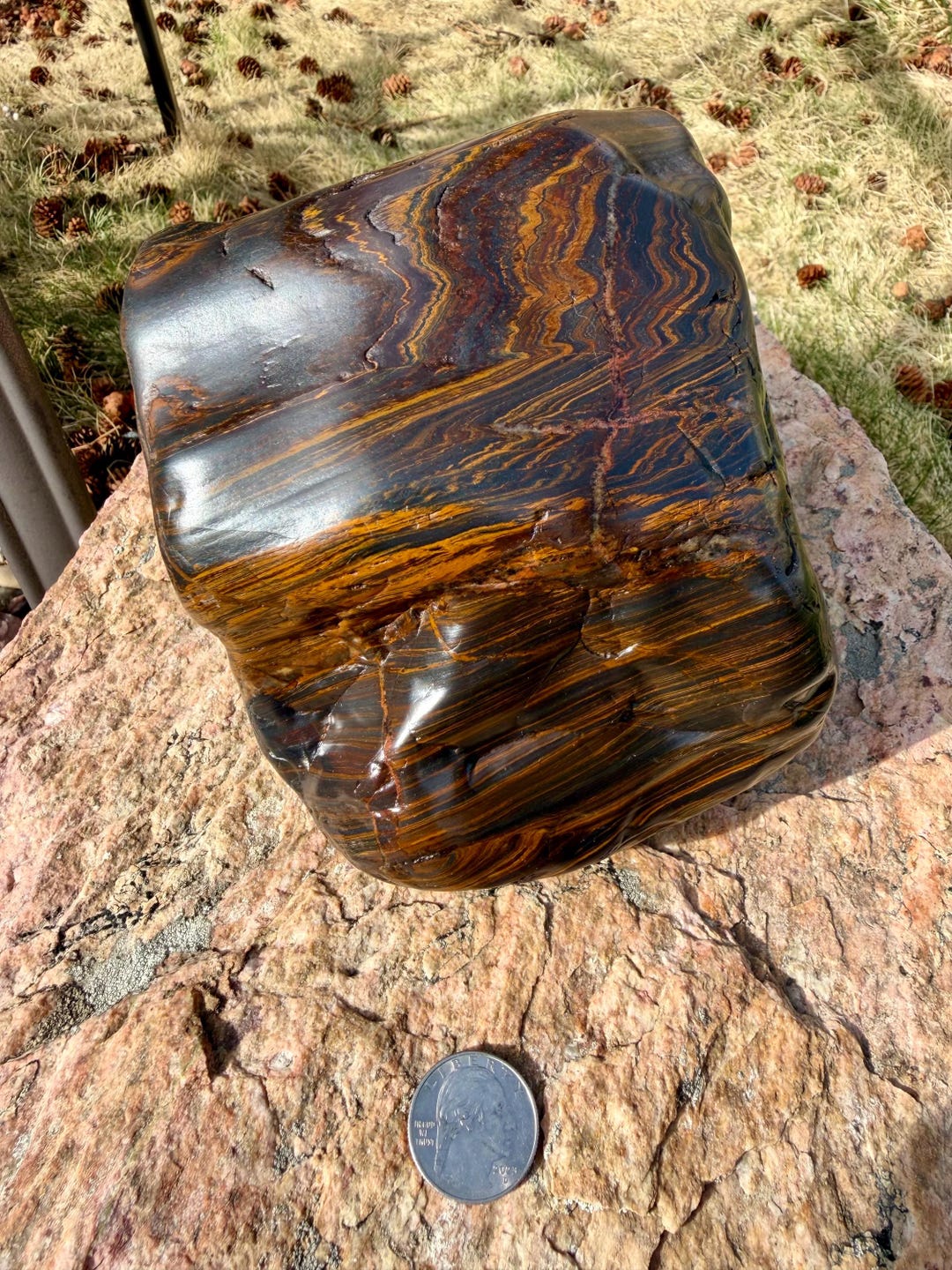 Wyoming Banded Iron/genesis Stone 14 Lbs - Etsy