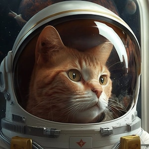 Digital Feline Portraits: Immortalize the grace and charm of your cats in digital works of art