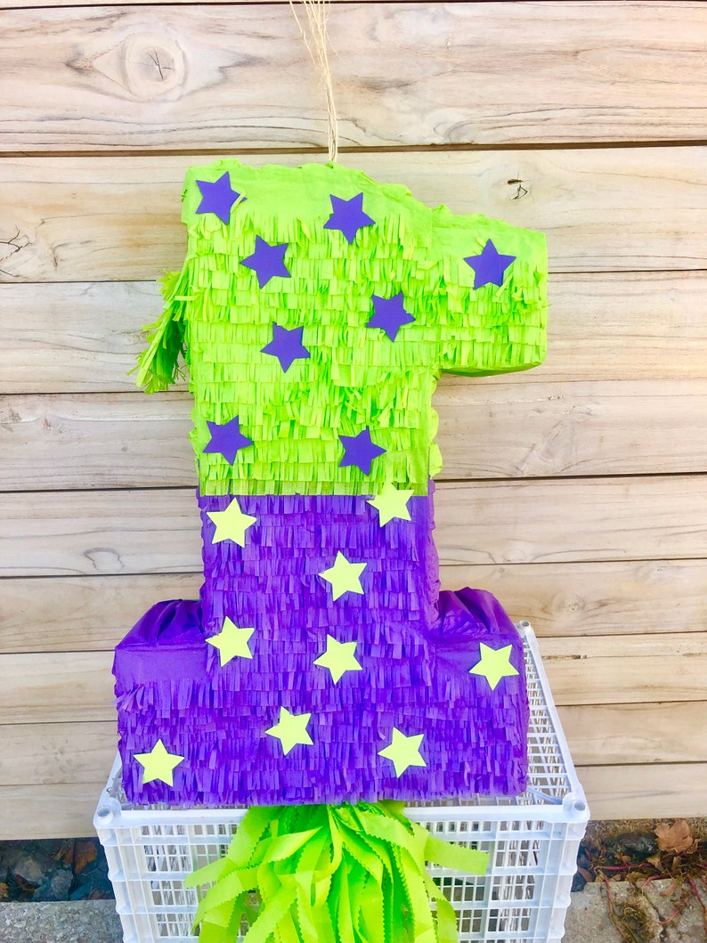 Strong Man Number One Piñata (available Number 1-9] - Etsy
