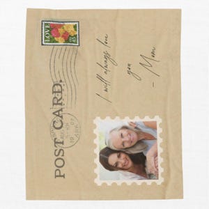 Couverture à lettres pour maman, cadeau personnalisé pour la perte de mémoire, cadeau pour la fête des mères
