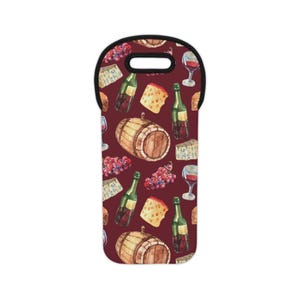 Chic Wine Tote Bag for Wine Lovers, Perfect for Picnics, Parties, Wine Gifts, Outdoor Events, Wine Accessories
