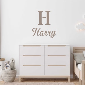 Plantilla de nombre personalizada - Letrero para guardería o dormitorio infantil - Nombre del bebé - Letrero para puerta de dormitorio infantil - Letreros para caja de juguetes.