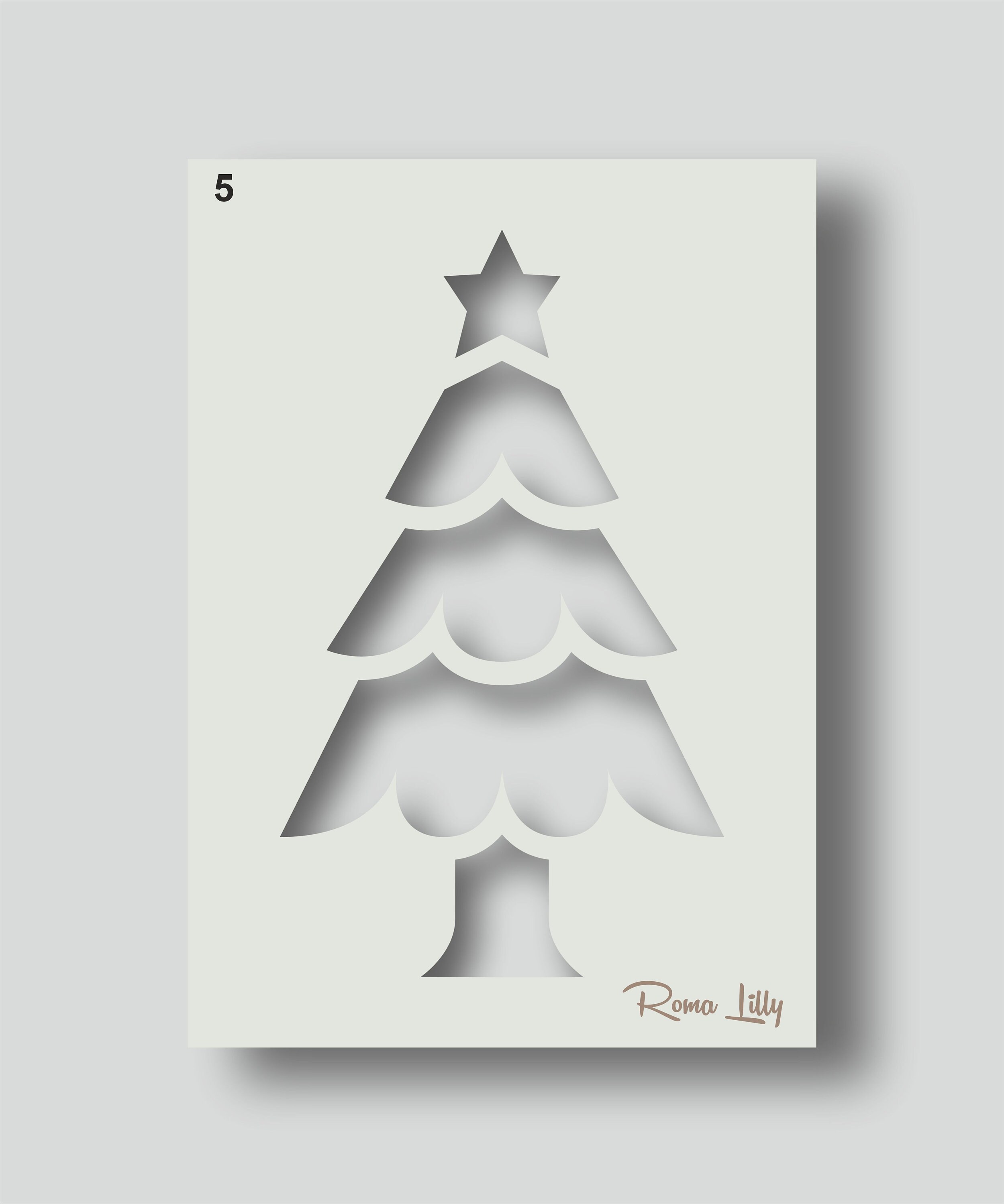 Stencil Di Natale Riutilizzabili – 20 Modelli Festivi Per Decorare Legno, Tela, Pareti E Regali