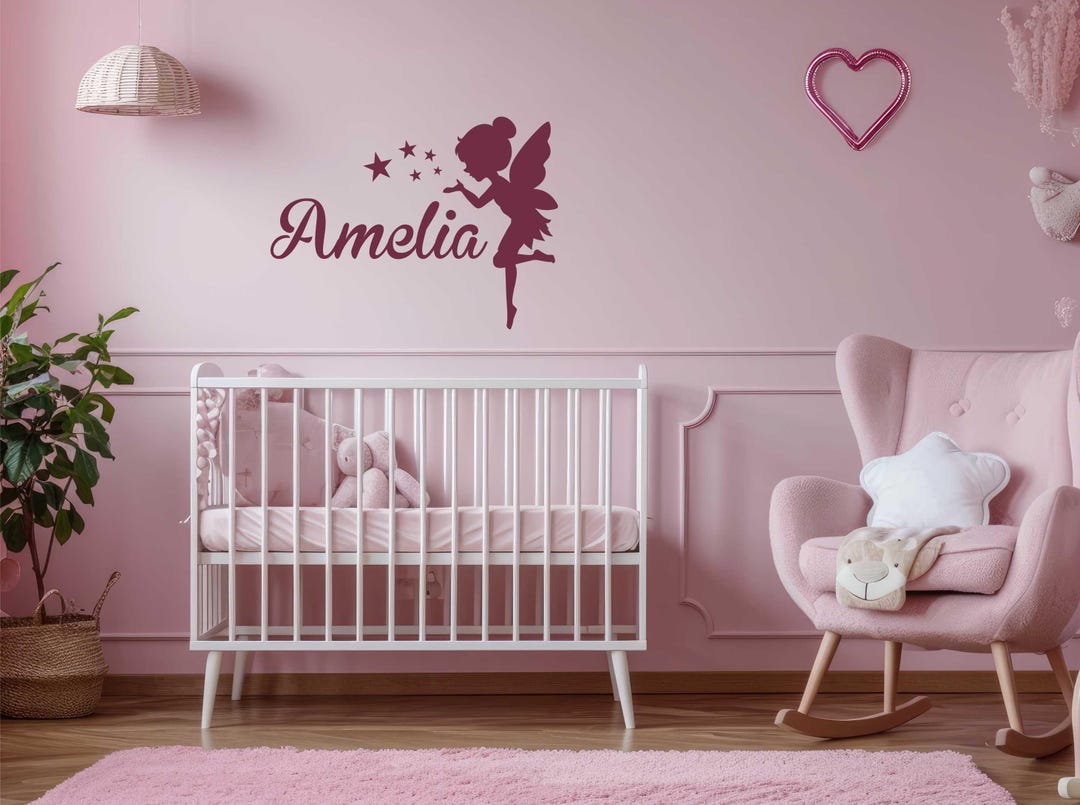 Personalized Fairy Name Stencil: Nursery & Kids' Room Decor - Etsy