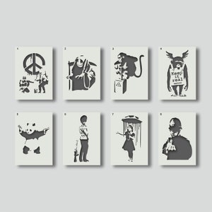 限定マット額装品/バンクシー/Cops Banksy cop - Etsy 日本