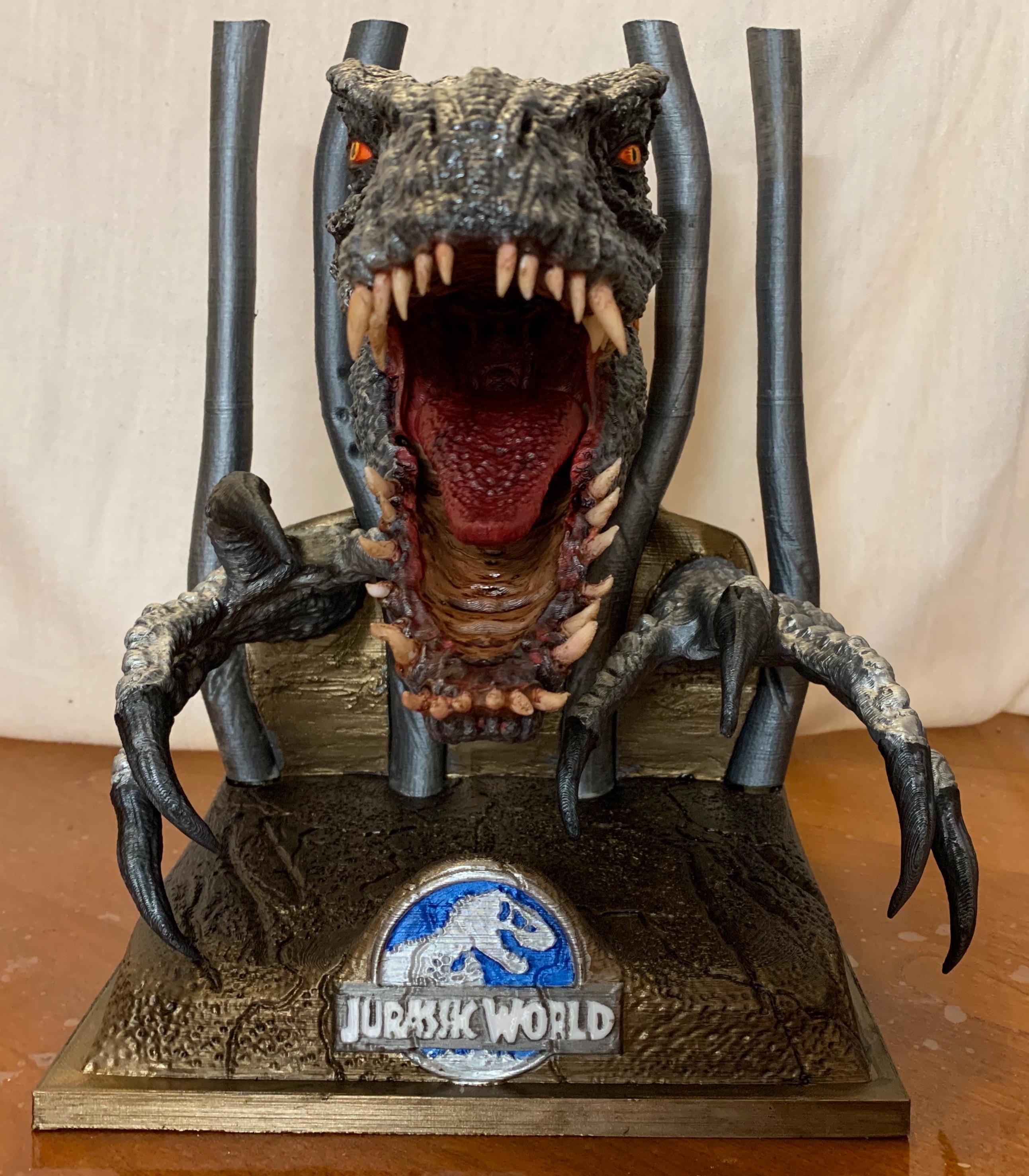 Indoraptor Head Figurine - Etsy