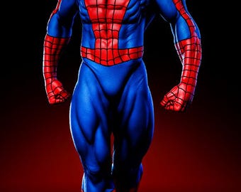 Spiderman figurine