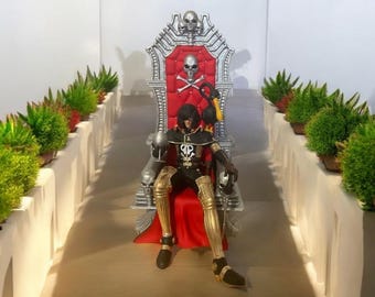 Statuetta di Albator sul suo trono