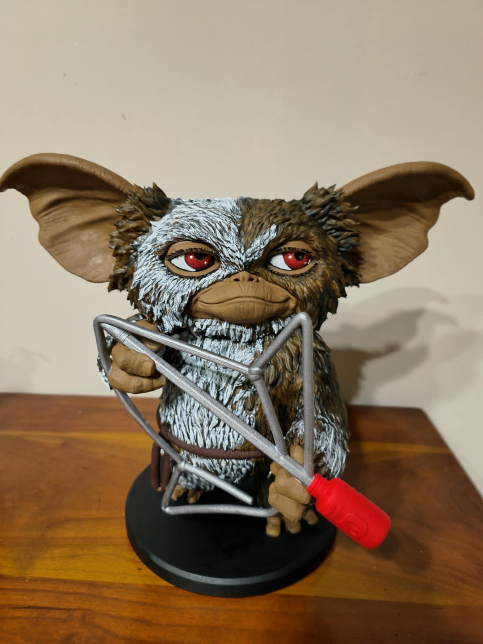 注：付属品不足】グレムリン ギズモ ランボー 迷彩服 フィギュア 1999