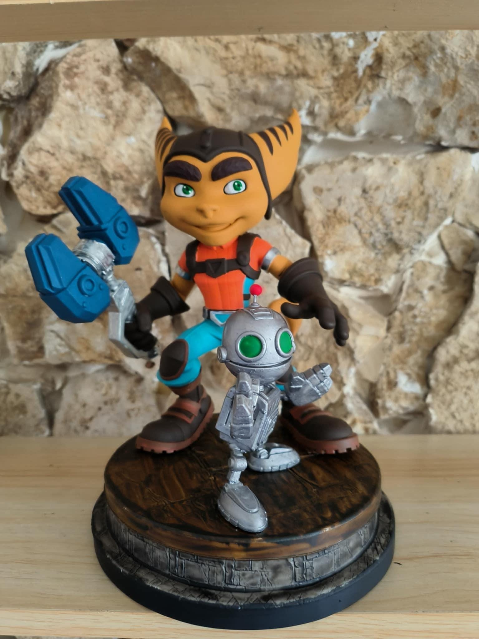 Ratchet and Clank Figurines - Etsy