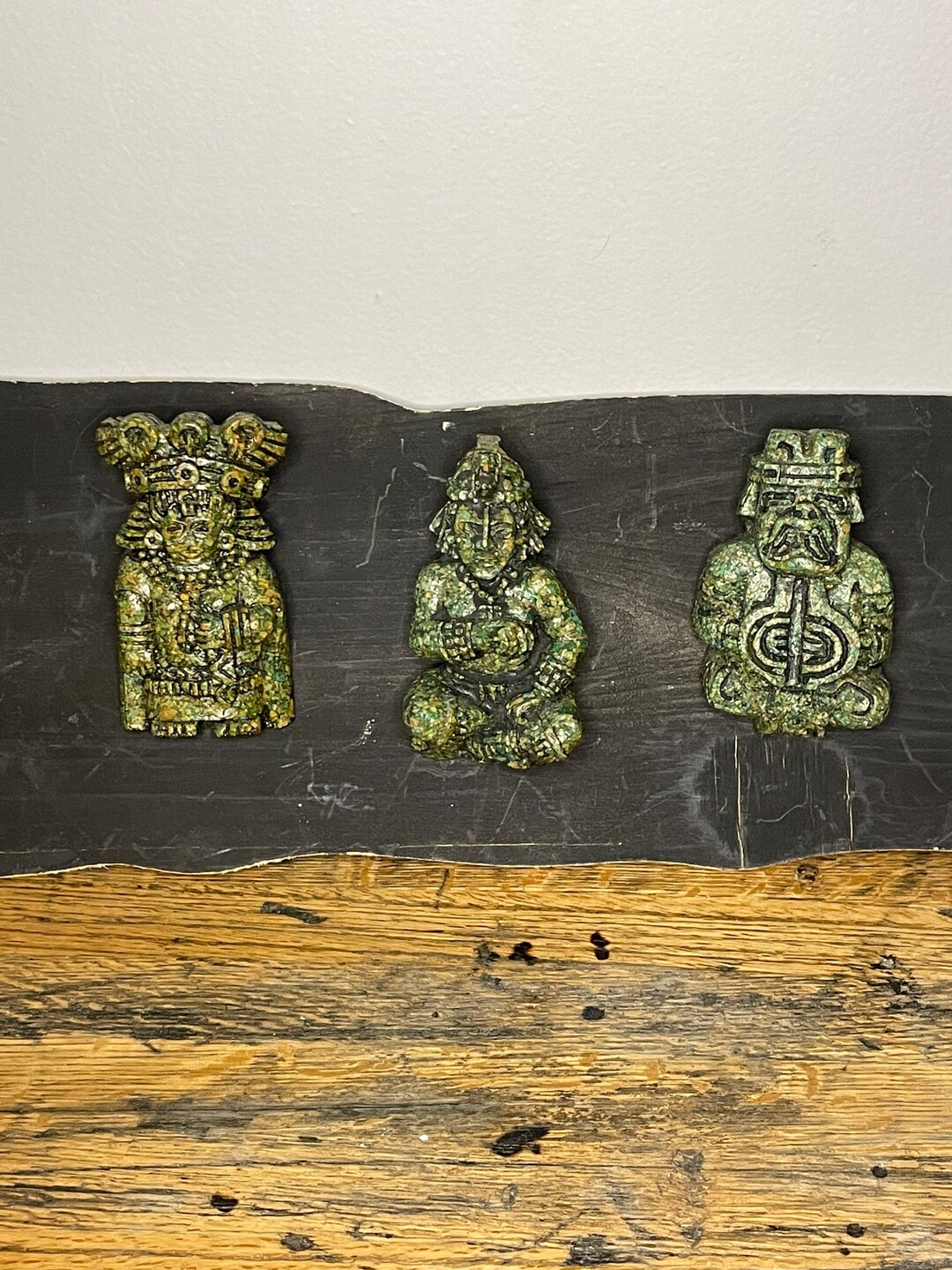 Aztec Wall Hanging Figures Etsy