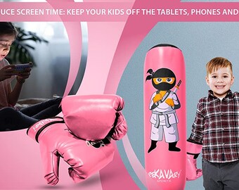 Redipo Kids Boxing Gloves 4oz - Sponge Foam Training Sparring Gloves For Ages 3-12 - Pink Youth Boxing Gloves For Boys And Girls