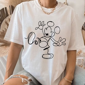 Mickeyy Mouse With Lines SVG, Mouse SVG, Family Trip SVG, Customize Gift Svg, Vinyl Cut File, Svg, Pdf, Jpg, Png, Ai Printable Design File
