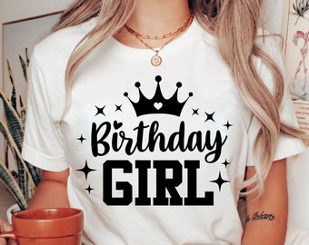 Birthday Girl svg, Its My Birthday svg, Birthday svg, Happy Birthday svg, Birthday Shirt, png, dxf, Printable, Cut File, Cricut, Silhouette
