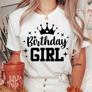 Birthday Girl svg, Its My Birthday svg, Birthday svg, Happy Birthday svg, Birthday Shirt, png, dxf, Printable, Cut File, Cricut, Silhouette