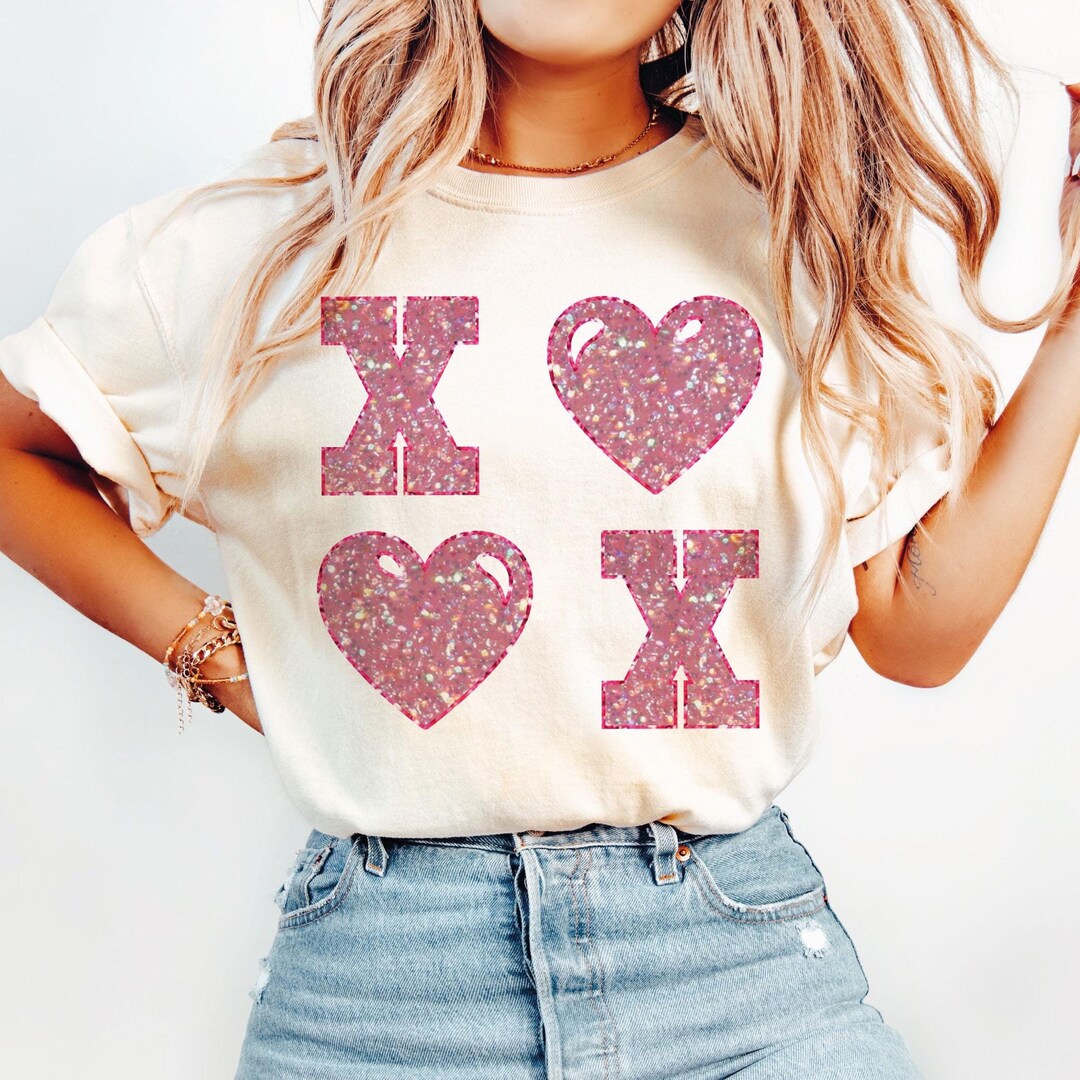 XOXO Faux Sequin PNG Disco Ball Valentine, Valentines Day Png, Love Png ...
