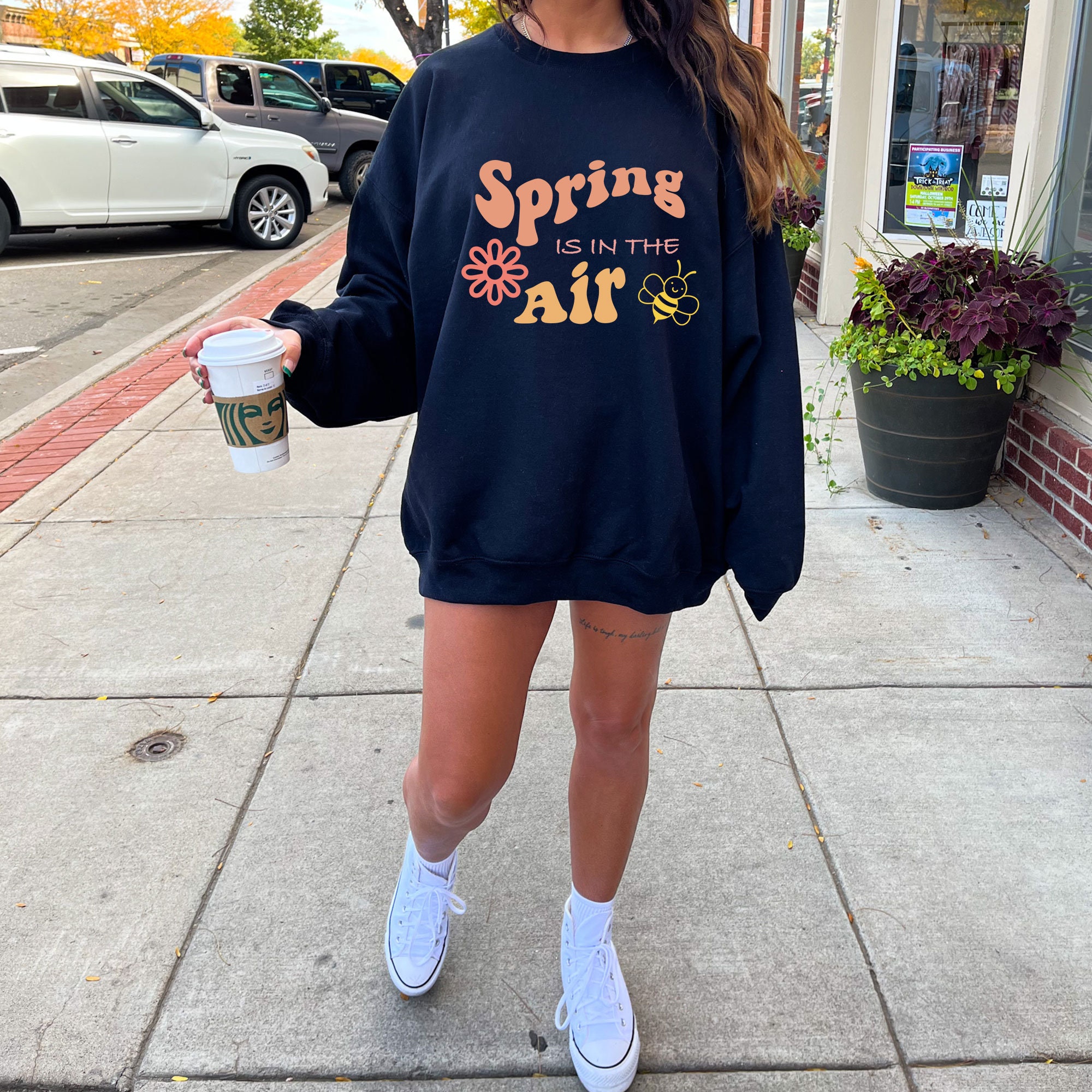 Spring Uniform Svg Spring in the Air SVG PNG, Easter Svg, Welcome Spring Svg, Flower Svg ...